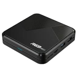 R69 Pro 4GB/64GB 8K WiFi 6 Android 14 Preto - vista a 45 graus