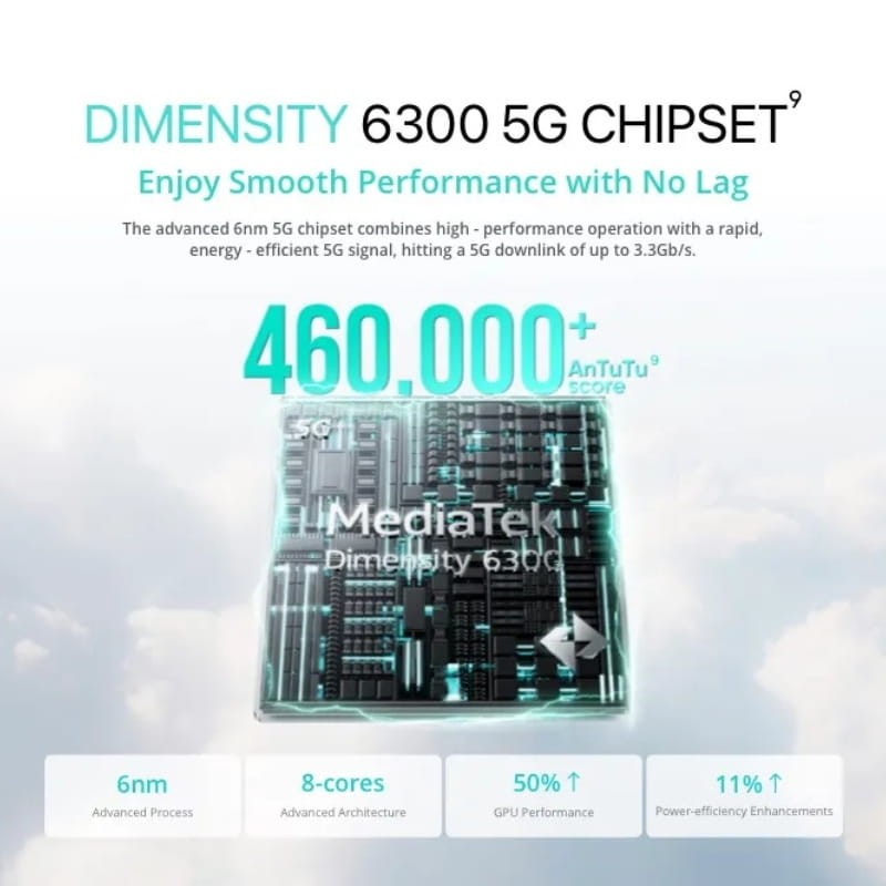 Realme 14T 5G 8Go/256Go Noir - Ítem5
