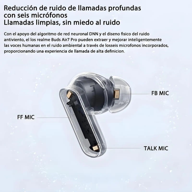 Realme Buds Air 7 Pro ANC Vermelho - Item6