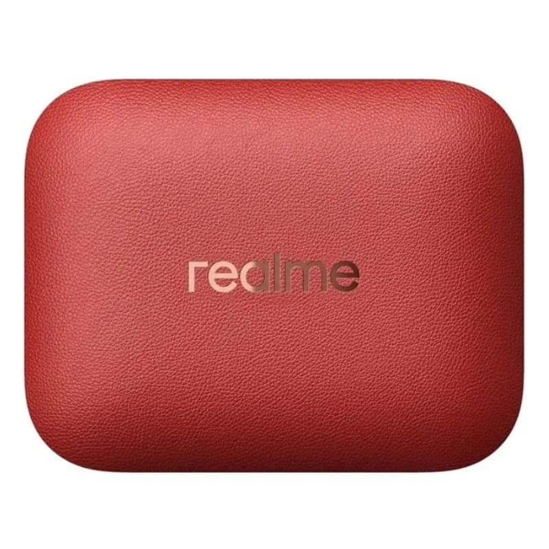 Realme Buds Air 7 Pro ANC Vermelho - estojo de carregamento