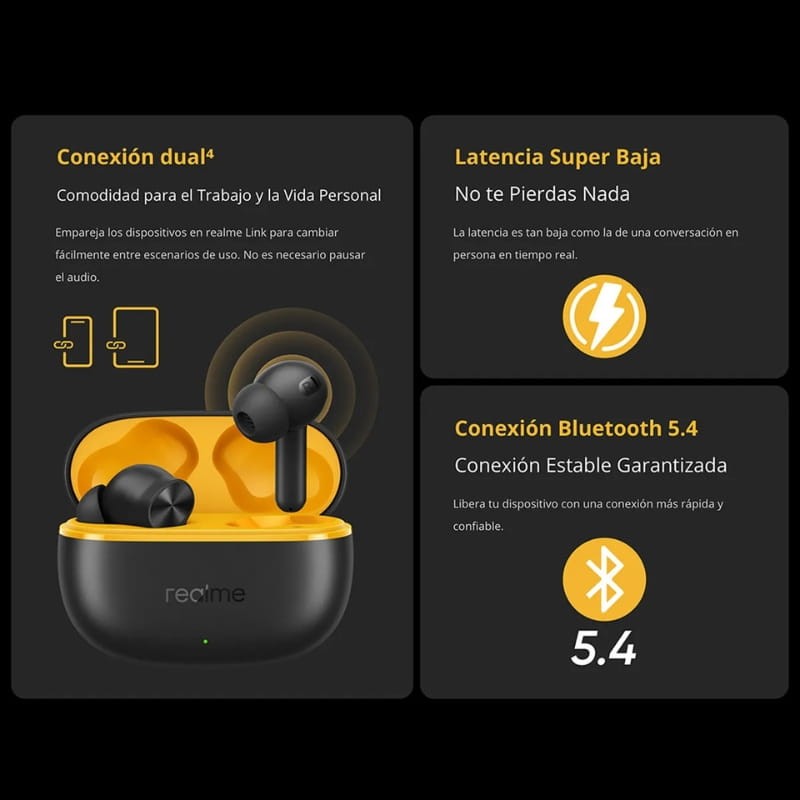 Realme Buds T200 Lite Roxo - Item5
