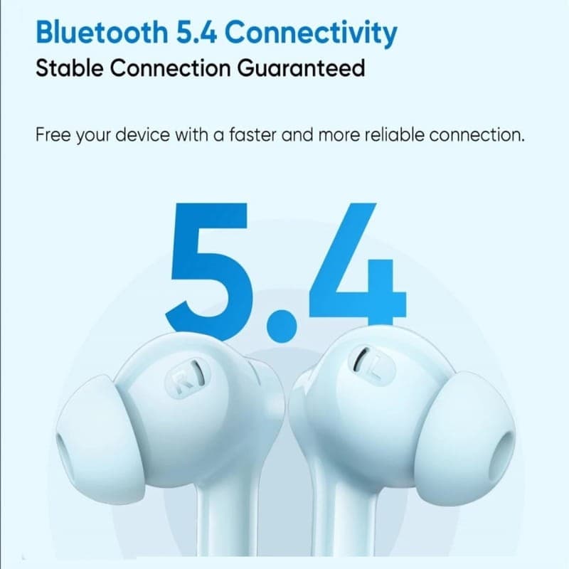 Realme Buds T200x ANC Blanco - conectividad Bluetooth
