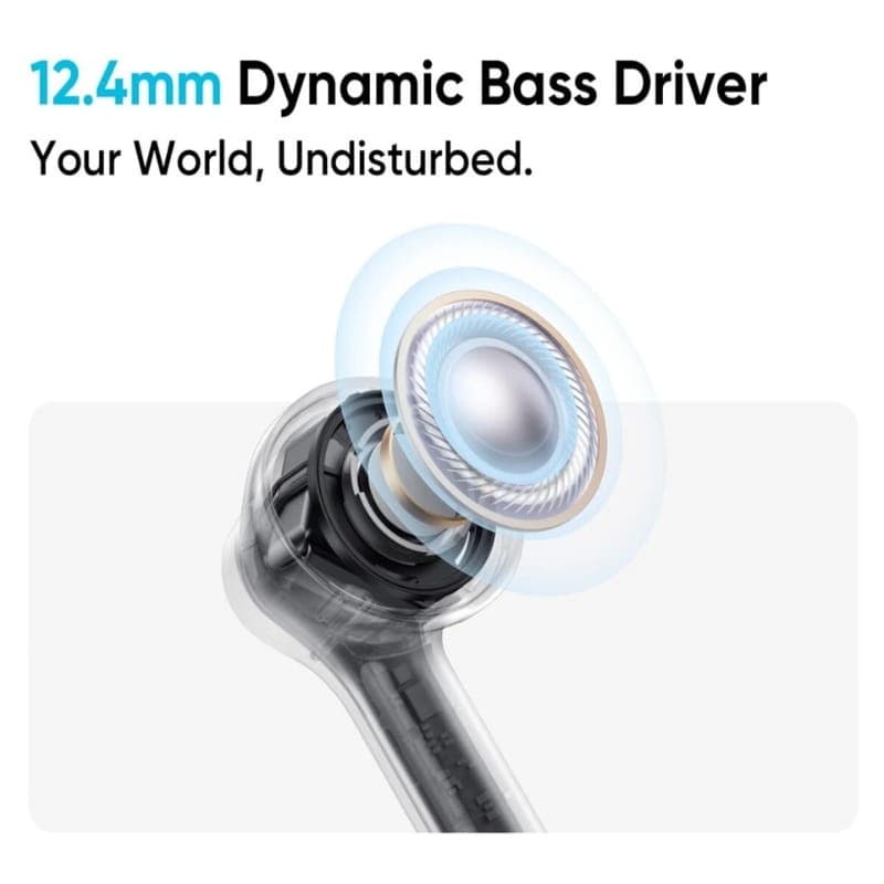 Realme Buds T200x ANC Blanco - drivers dinámicos