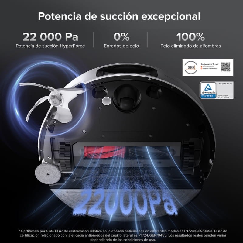 Roborock Saros 10 Blanc - Ítem5