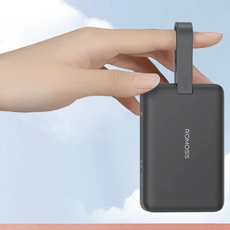 Romoss WMS10 30W 10000 mAh Noir - Power Bank - Ítem6