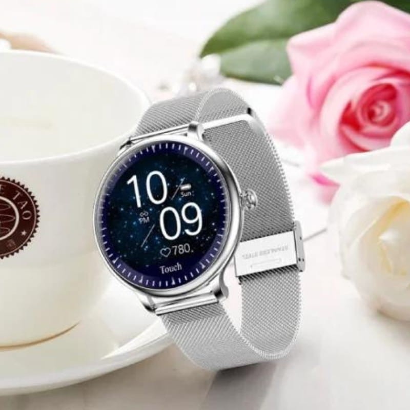 Rundoing NY12 Plata con Correa Metálica - Reloj Inteligente - Ítem2