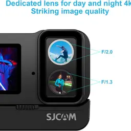 SJCAM SJ20 4K WiFi - Caméra sportive - double lentille