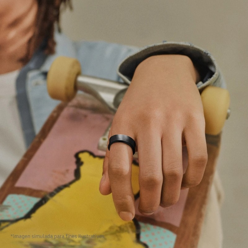 Samsung Galaxy Ring Tamaño 12 Negro Titanio - Anillo Inteligente - Ítem8