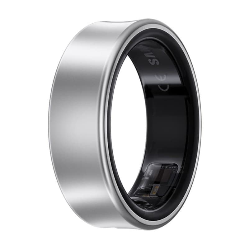 Samsung Galaxy Ring Taille 15 Argent Titane - vue de face
