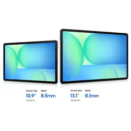 Samsung Galaxy Tab S10 FE 10,9 pulgadas en gris con marcos delgados de 8,5 mm y pantalla vibrante; diseño estilizado, enfoque en la versión WiFi 12GB/256GB