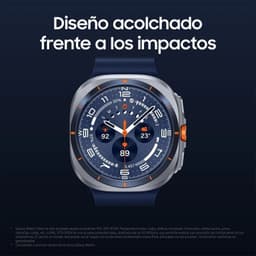 Samsung Galaxy Watch Ultra 2025 Blanco Titanio - diseño resistente a impactos