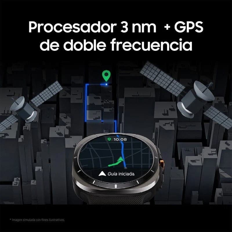 Samsung Galaxy Watch Ultra 2025 Blanco Titanio - procesador 3nm