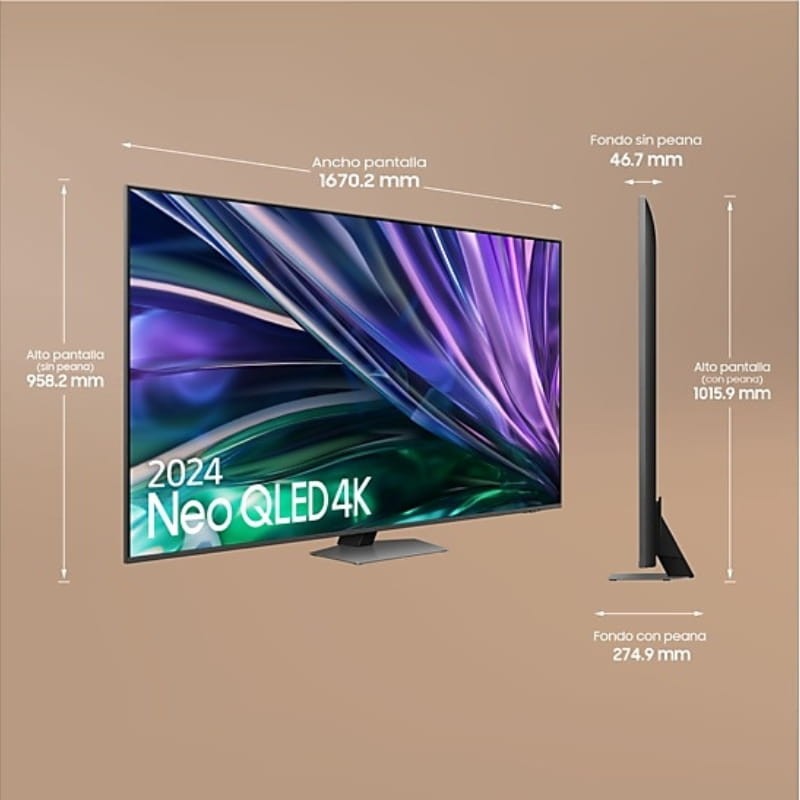 Samsung TQ75QN85DBT 75'' Neo QLED 4K Ultra HD FreeSync Carbono/Prata - Item7