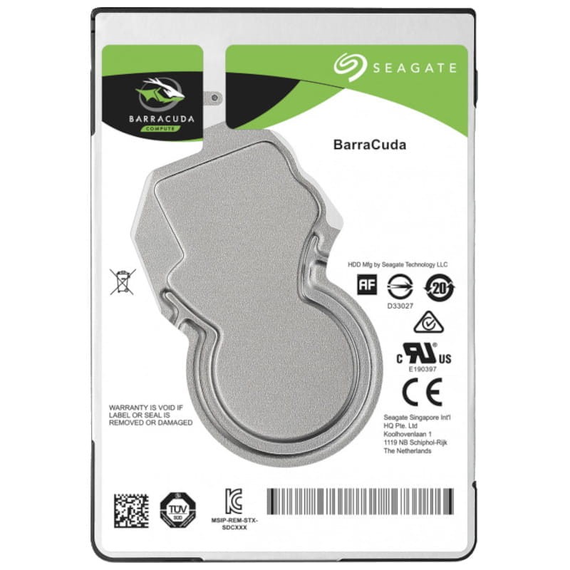 Seagate Barracuda 4TB ATA III 2.5 - Disco rígido - Item1