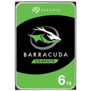 Seagate Barracuda 6TB ATA III - Disco rígido