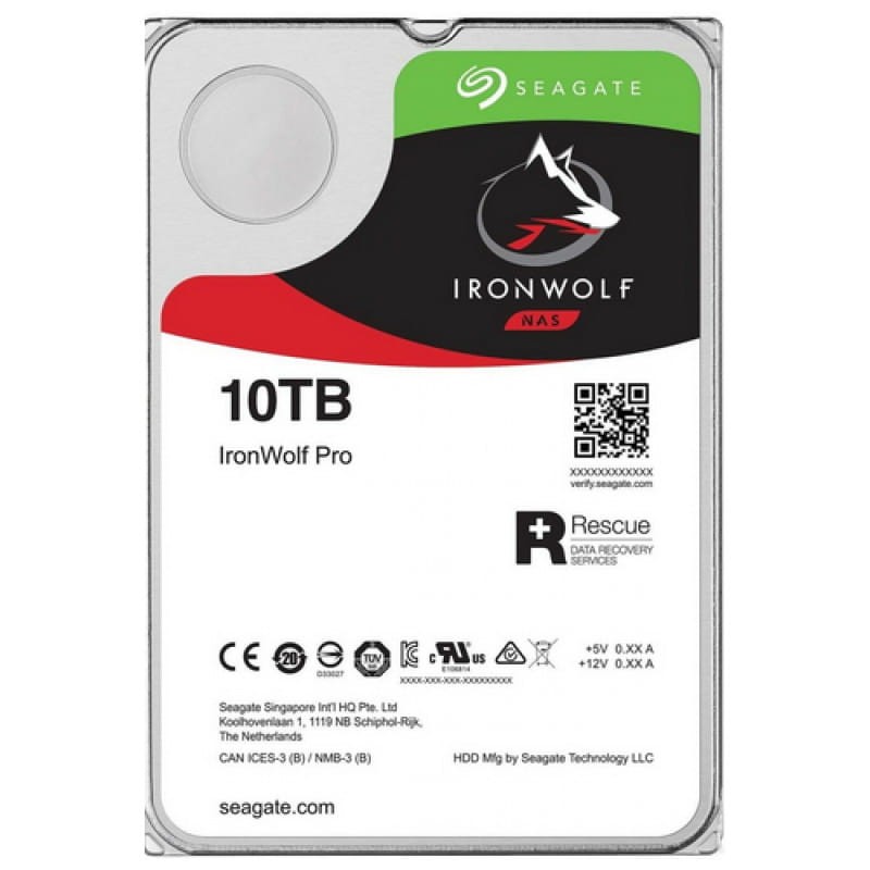 Seagate IronWolf Pro 10TB ATA III 3.5 - Disco duro - Ítem1