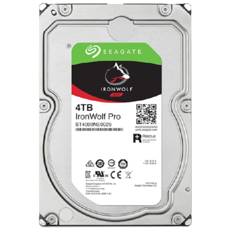 Seagate IronWolf Pro 4 To ATA III 3.2 - Disque dur - Ítem1