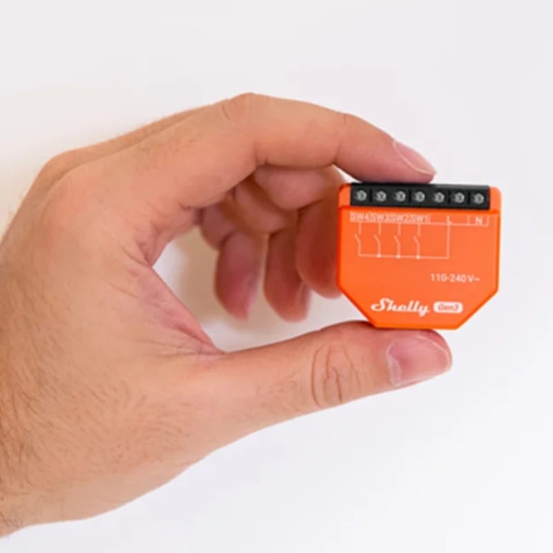 Shelly I4 Gen3 Orange - Relais intelligent WiFi - Ítem2