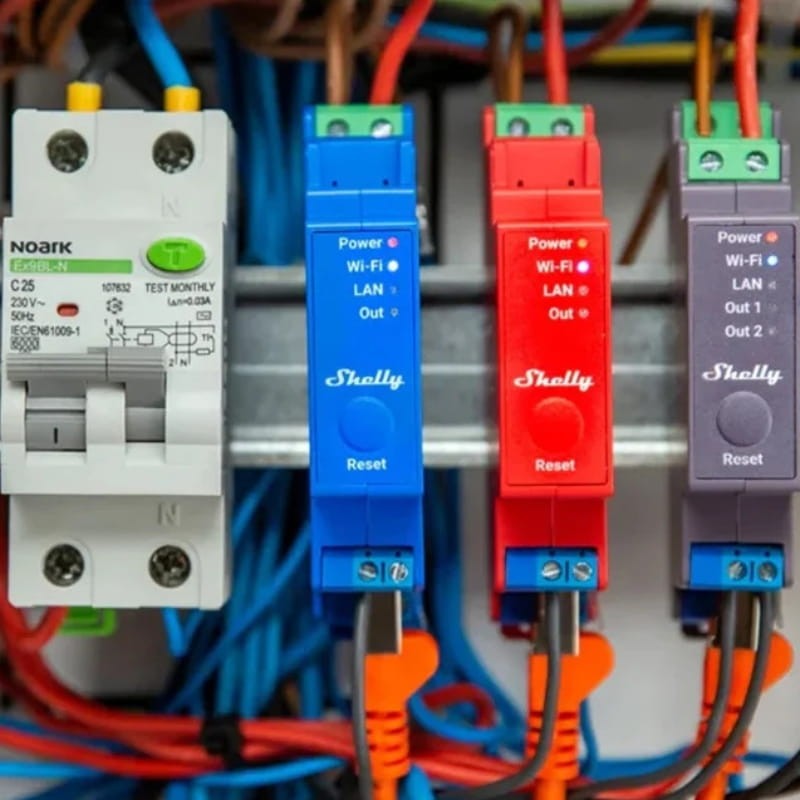 Shelly Pro Dimmer 0/1-10V PM Azul - Interruptor com regulação da intensidade da luz - Item3