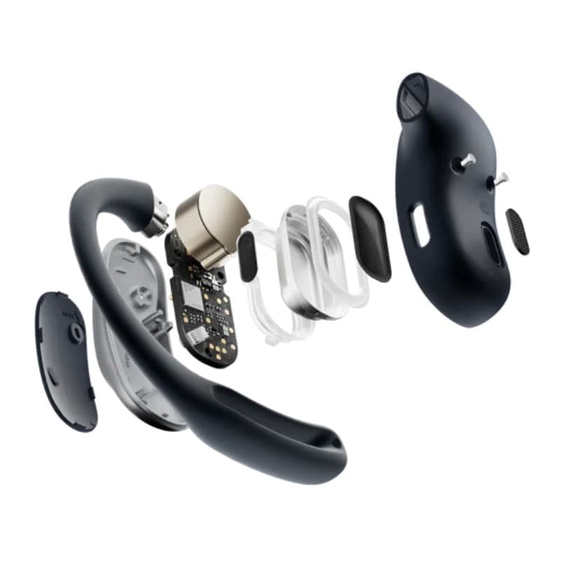 Shokz OpenFit Air Noir - Ecouteurs Bluetooth - structure du casque
