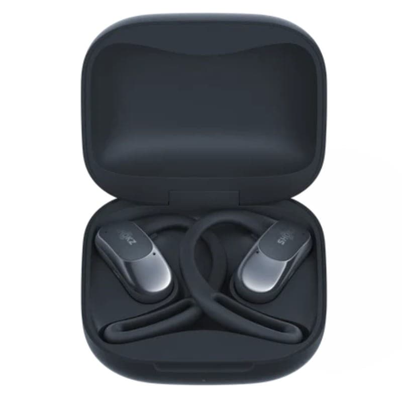 Shokz OpenFit Air Noir - Ecouteurs Bluetooth - étui de chargement