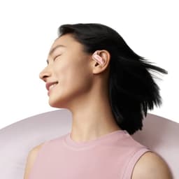 Shokz OpenFit Air Rose - Ecouteurs Bluetooth - conception d'oreille ouverte