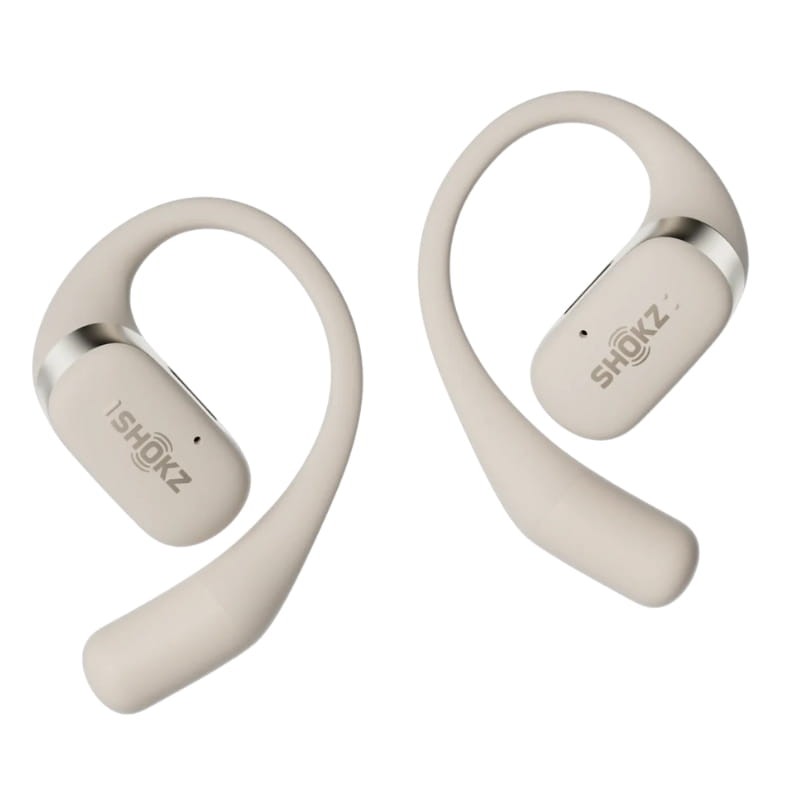 Shokz OpenFit Bege - Auscultadores Bluetooth - Item1
