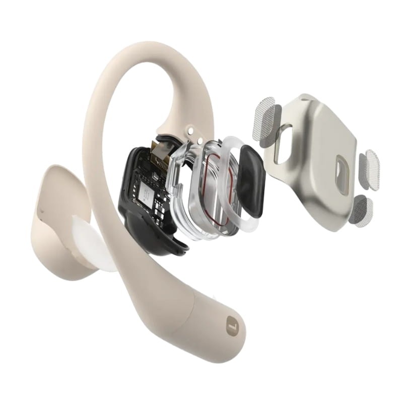 Shokz OpenFit Bege - Auscultadores Bluetooth - Item2