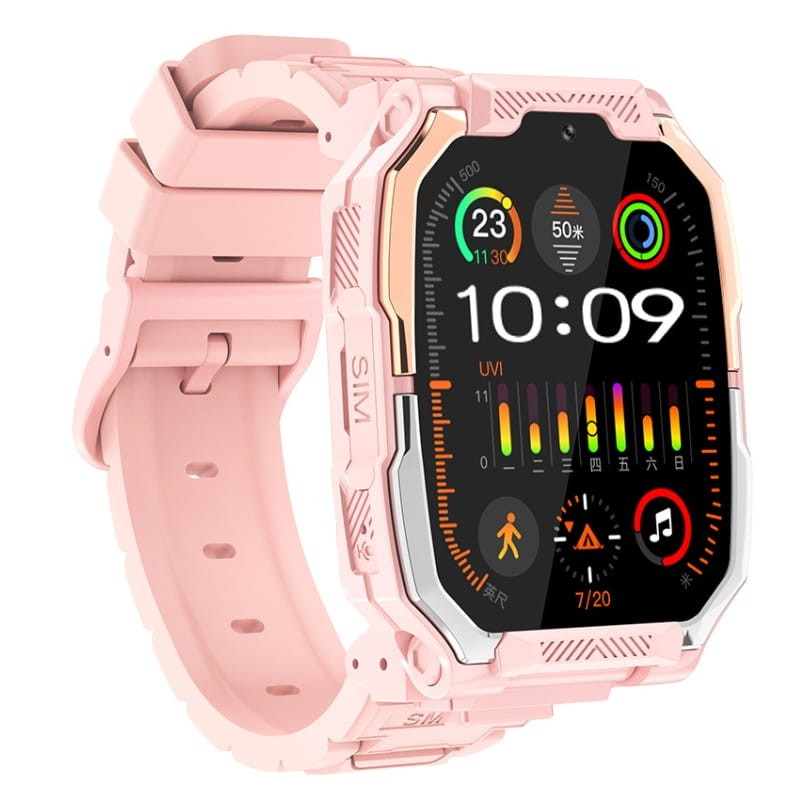 Smartwatch para crianças T66 Rosa - Item3