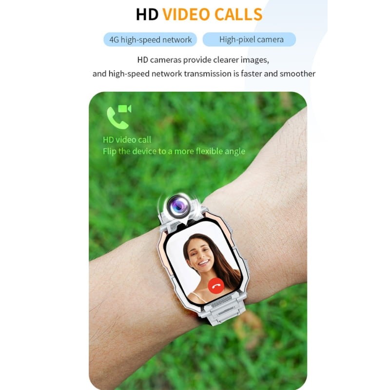 Smartwatch para crianças T66 Rosa - Item5