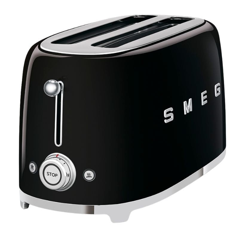 Torradeira Smeg TSF02BLEU 4 fatias 1500 W Preto - Item