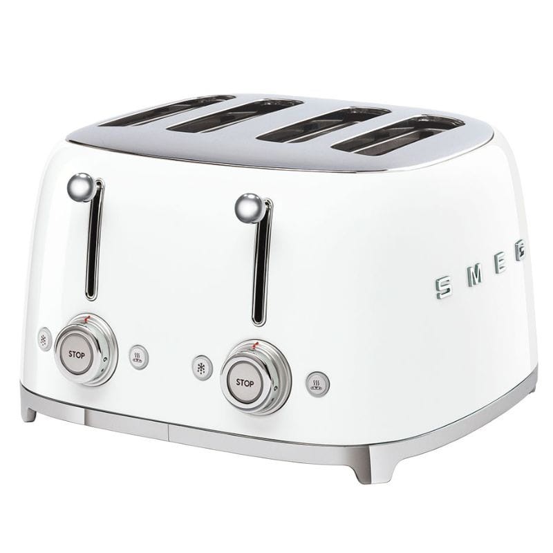 Tostadora Smeg TSF03WHEU 4 rebanadas 2000 W Blanco - Ítem