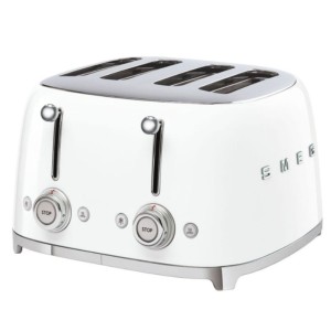 Grille-pain Smeg TSF03WHEU 4 tranches 2000W Blanc