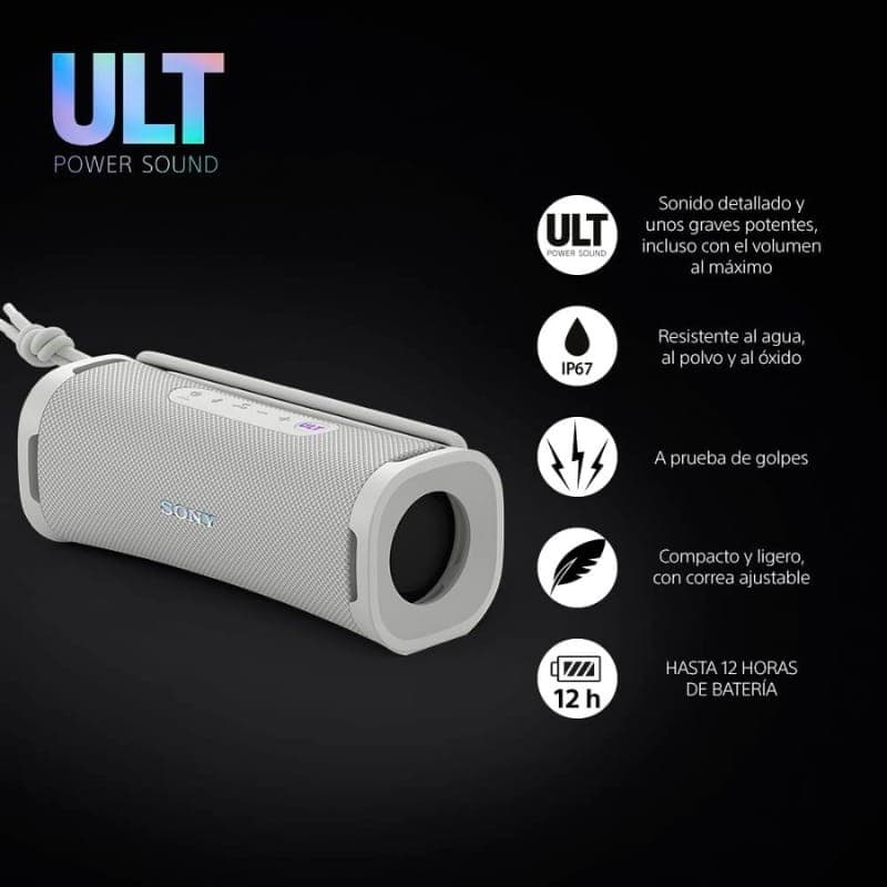 Sony ULT Field 1 Blanco - Altavoz Bluetooth - funciones principales
