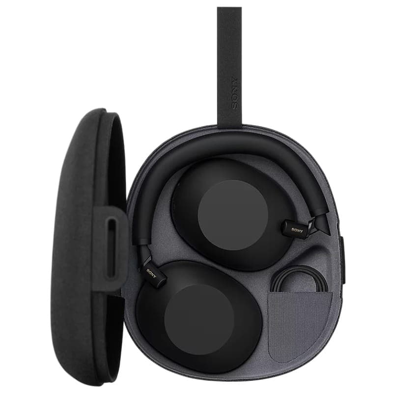 Sony WH-1000XM6 ANC Preto - estojo de carregamento