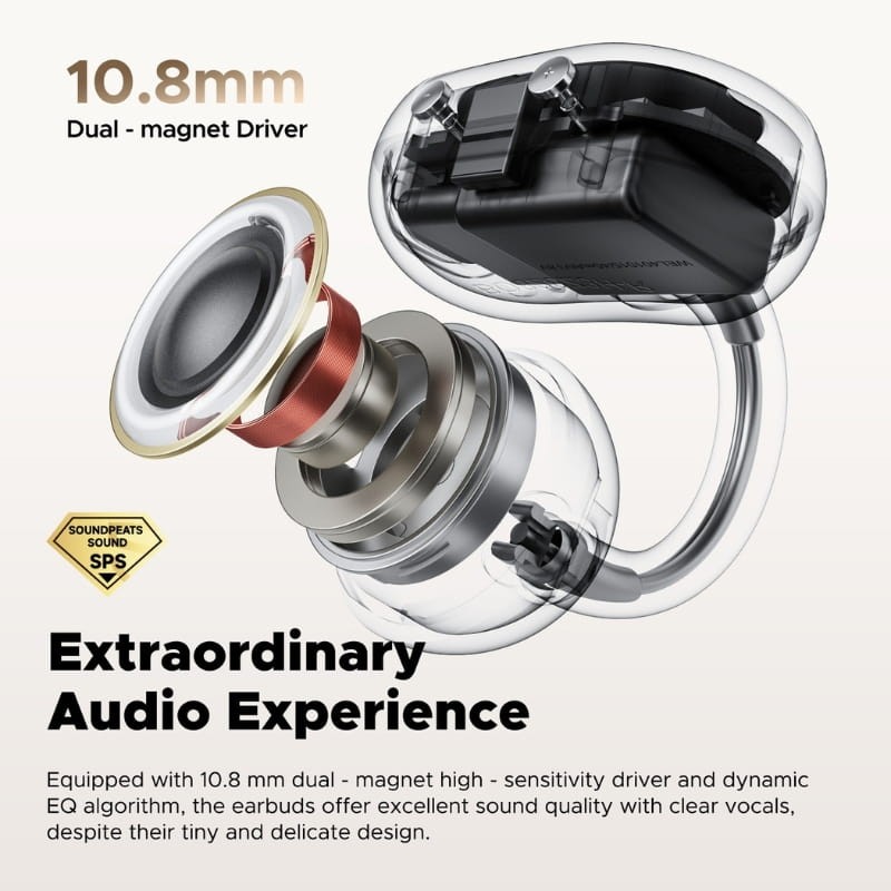 SoundPEATS POP Clip TWS Preto - Item7