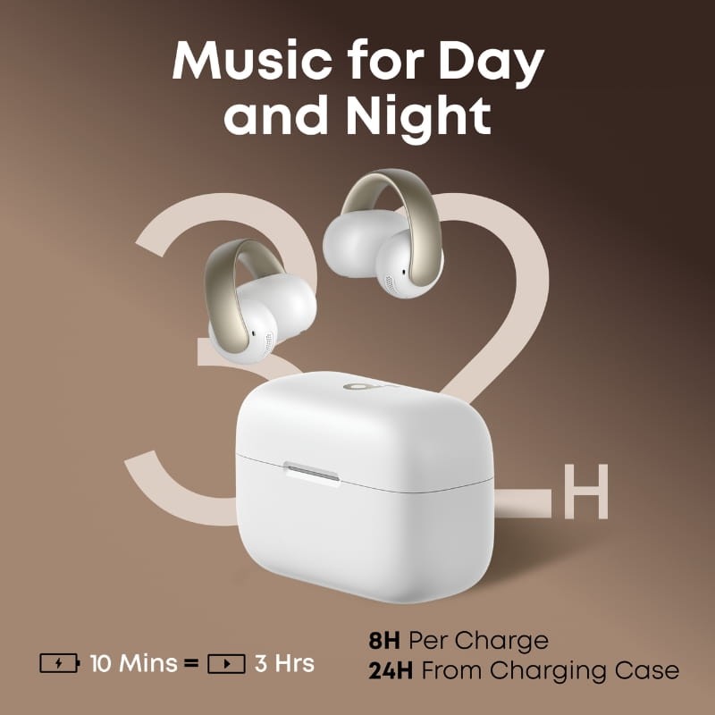 Soundcore AeroClip Branco - Item5