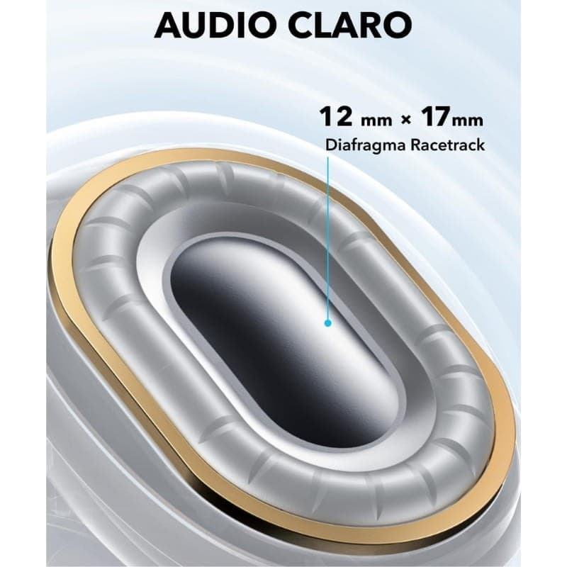Soundcore C40i Preto - tamanho do condutor