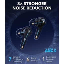 Soundcore Liberty 4 Pro ANC Preto - 7 sensores integrados