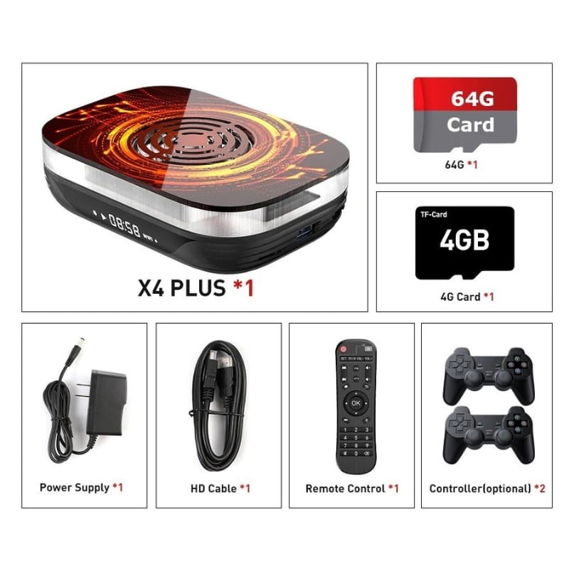 Super Console X4 Plus 4Go/32Go Triple OS + Carte 64Go - Ítem5