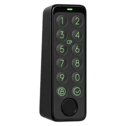 SwitchBot Keypad Touch Preto - Teclado inteligente para fechadura - Vista de 45 graus
