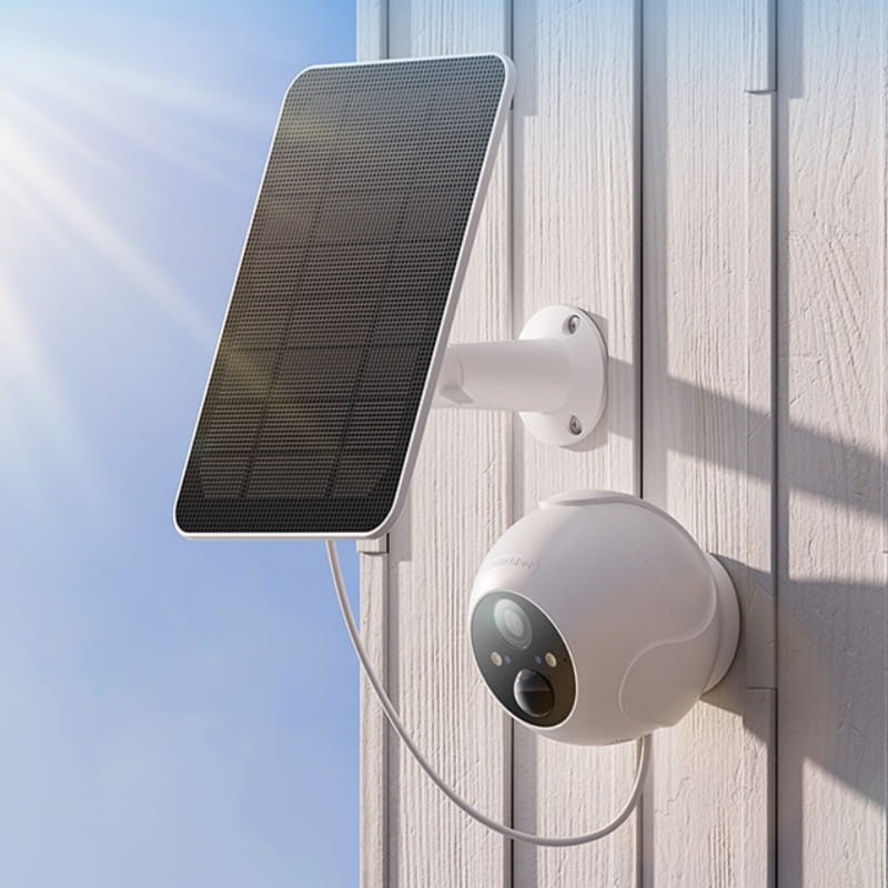 SwitchBot Solar Panel for Outdoor Spotlight Cam Branco - Painel Solar para Câmaras de Vigilância - Item2