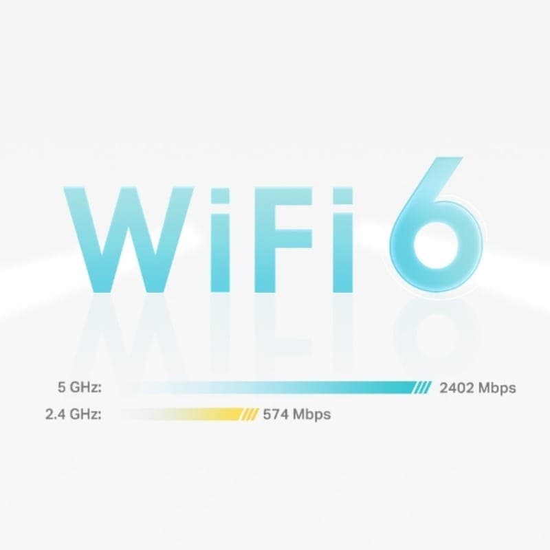 TP-Link Deco X55 Sistema Wi-Fi 6 Mesh AX3000 (3 Pack) - conectividad WiFi 6