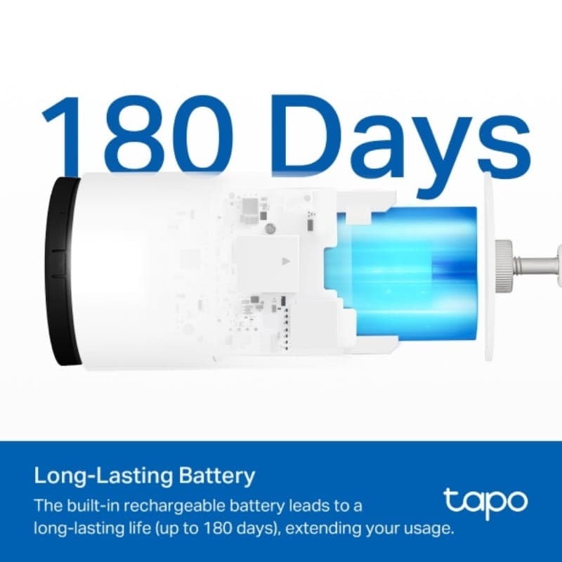 TP-Link Tapo TC82 3 MP/2K IP65 WiFi - batería integrada