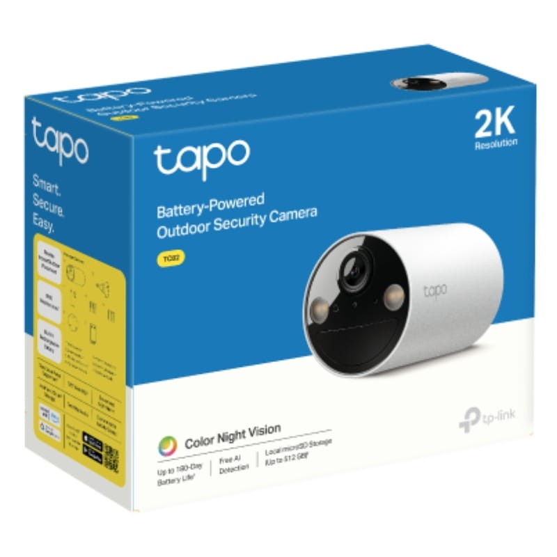 TP-Link Tapo TC82 3 MP/2K IP65 WiFi - Ítem7