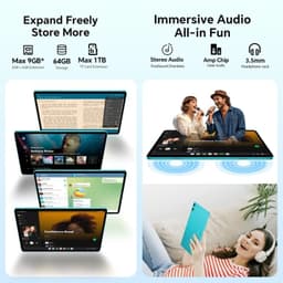 Teclast P33 10,1 3GB/64GB WiFi - capacidad de memoria y salida de audio
