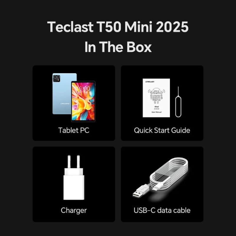 Teclast T50 Mini 8,7 8GB/128GB WiFi + 4G - Item8