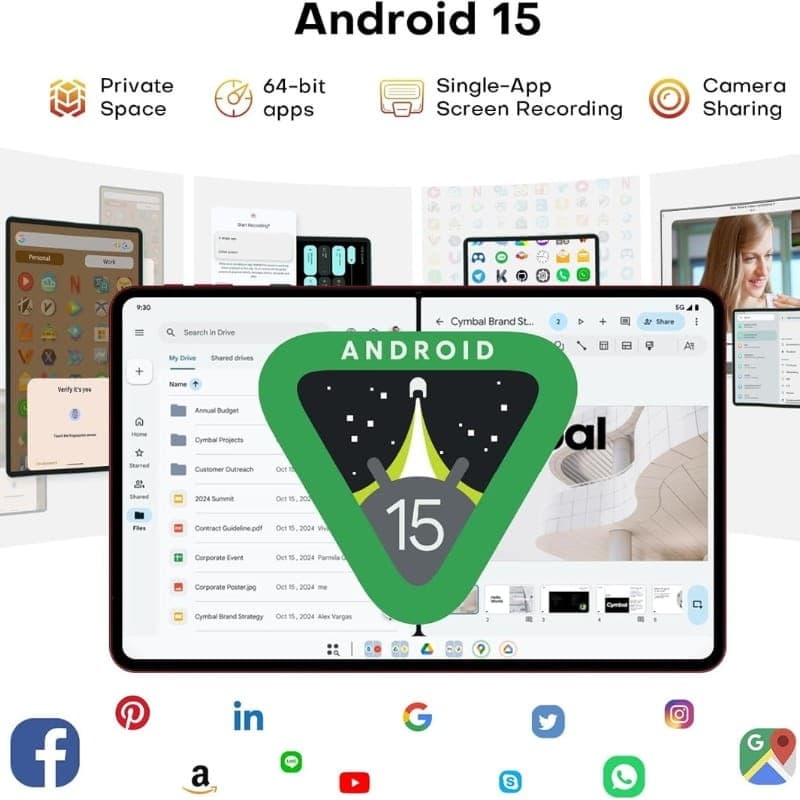 Teclast T60AI 12 6Go/128Go WiFi - système d'exploitation