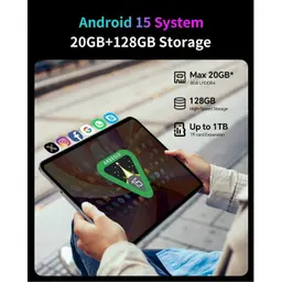 Teclast T65 13,4 Pouces 8Go/128Go WiFi + 4G Gris - système d'exploitation et mémoire