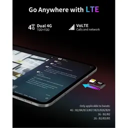 Teclast T65 13,4 Pouces 8Go/128Go WiFi + 4G Gris - Connectivité 4G